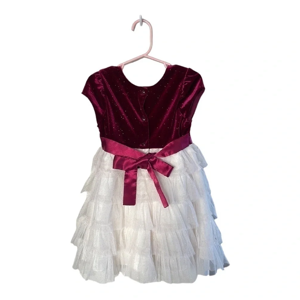𝅺♥️JONA Michelle♥️Toddler Holiday dress size (4t) - Picture 4 of 12